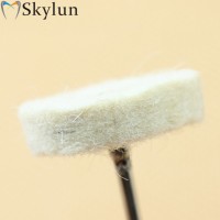 Dental material dental velvet polishing wheel with handle/Polishing cloth wheels