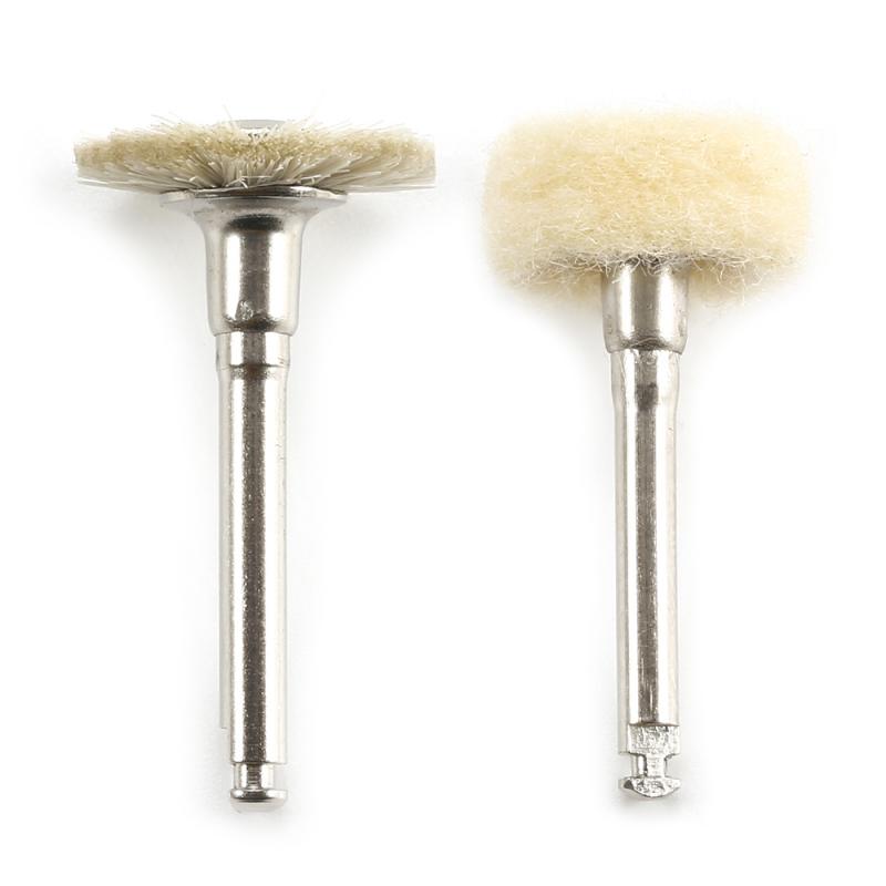 Full Medical Dental Polishing Wheel Wool Cotton Polishing Brushes Low Speed Polishing Wheel